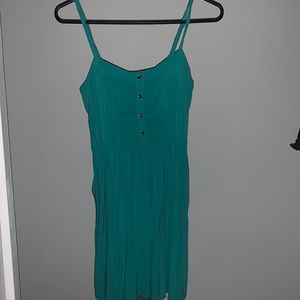Turquoise small sundress from express.